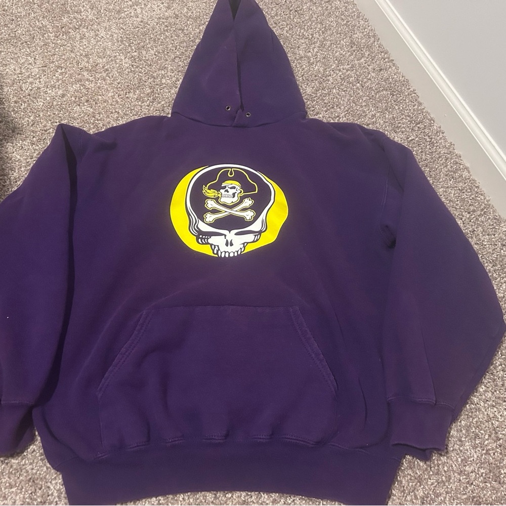 Eastern Carolina University x Grateful Dead vintage y2k hoodie large